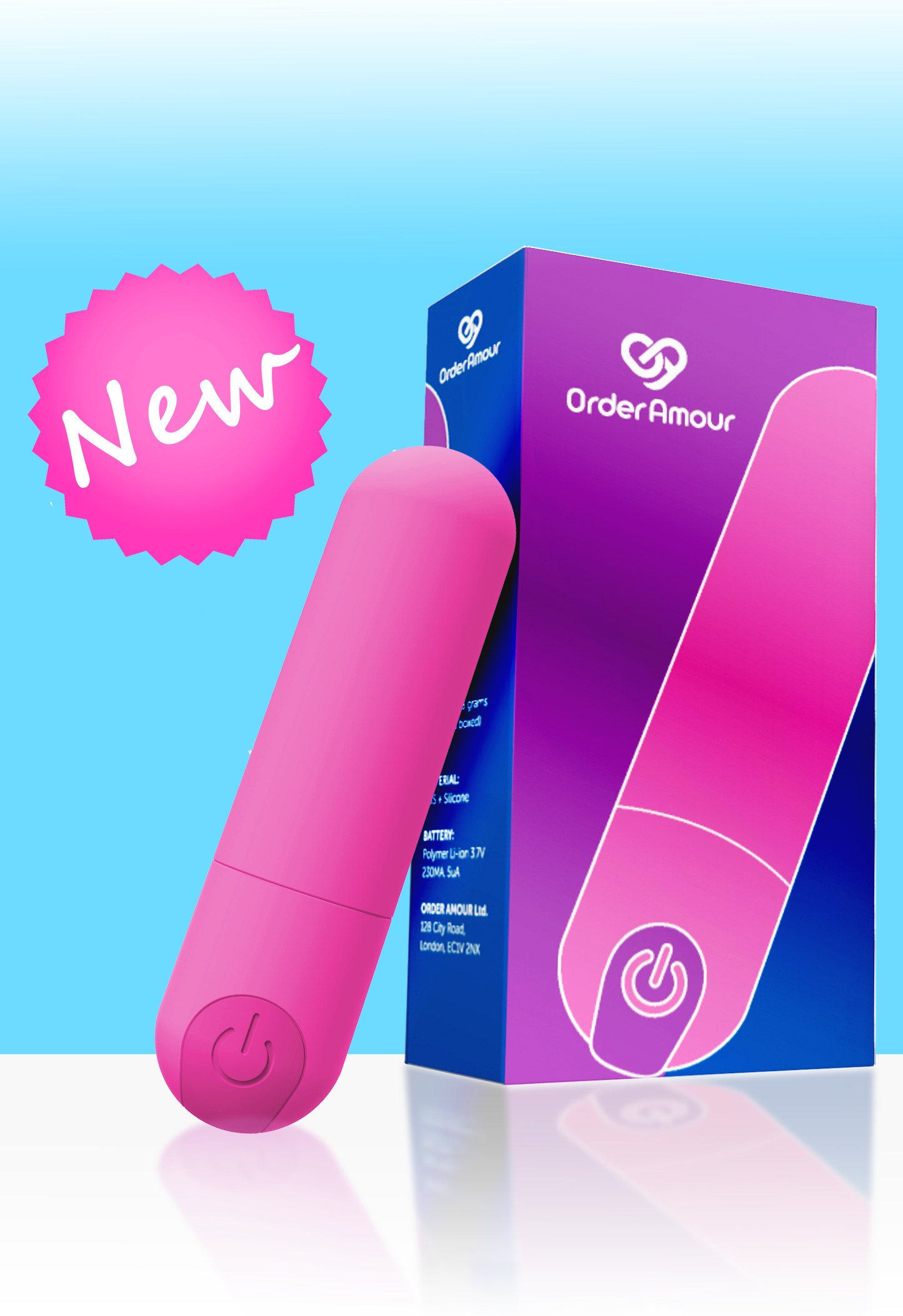 Pink Mini Bullet Vibrator