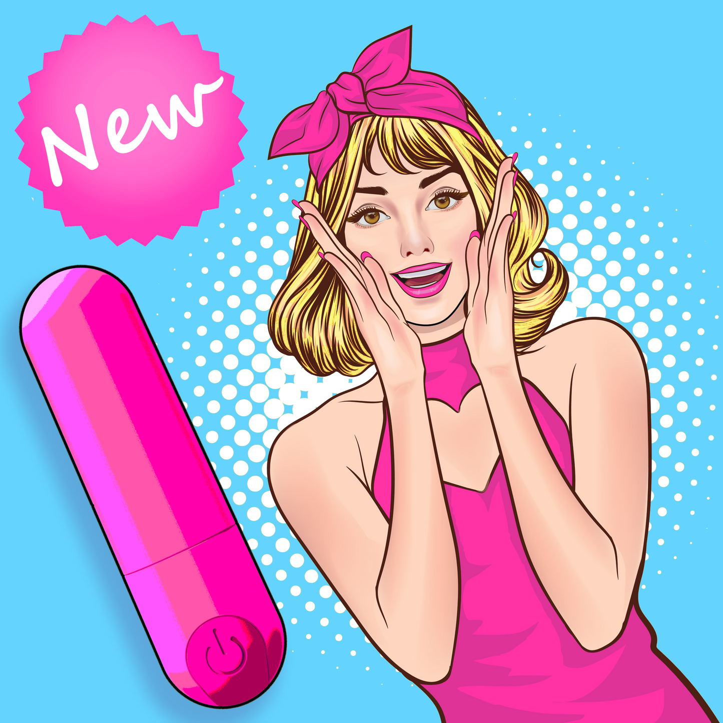 Pink Mini Bullet Vibrator