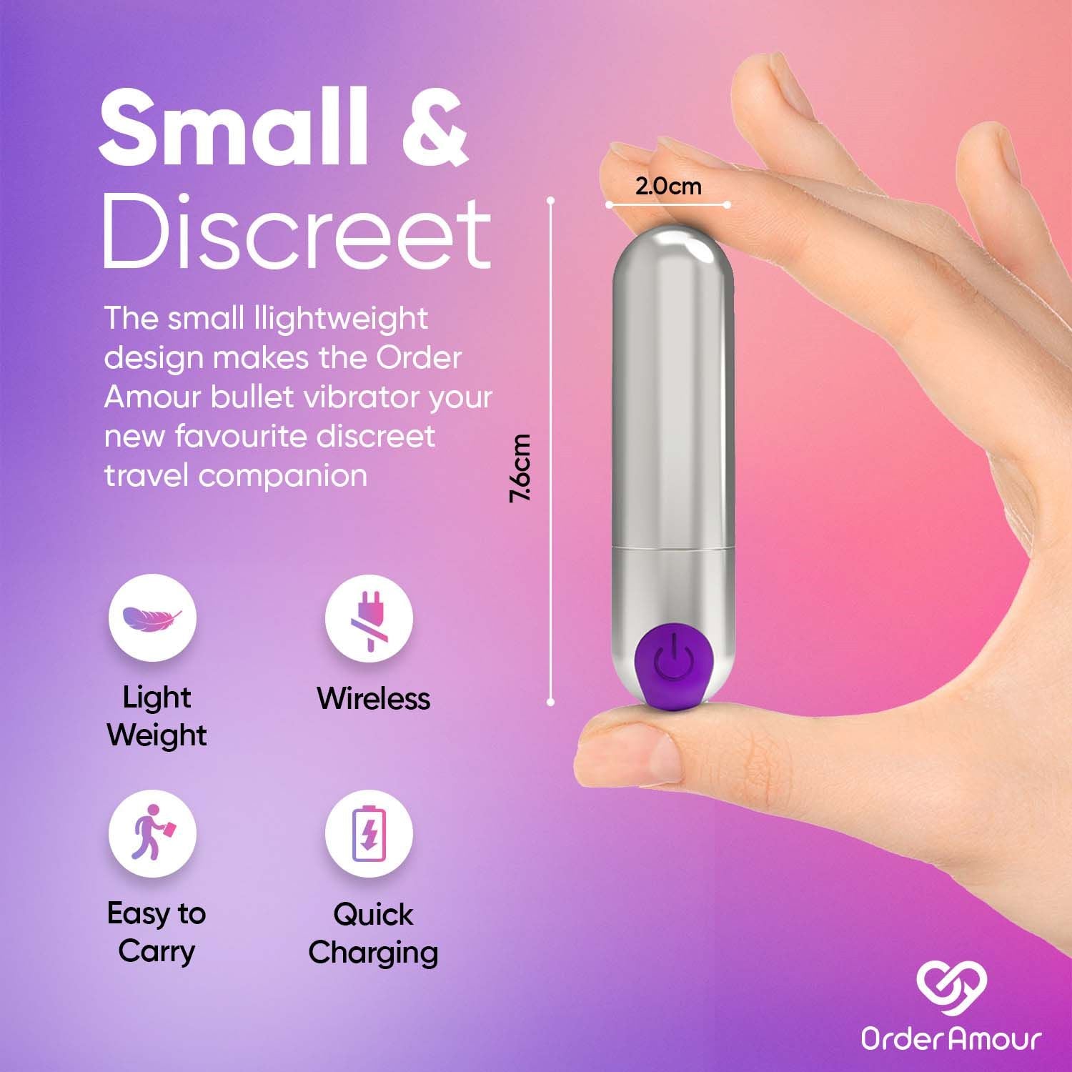 Mini Bullet Vibrator Order Amour Mini Bullet Vibrator Order Amour